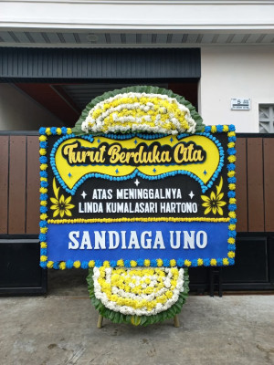 Papan Bunga Duka di Siriwo